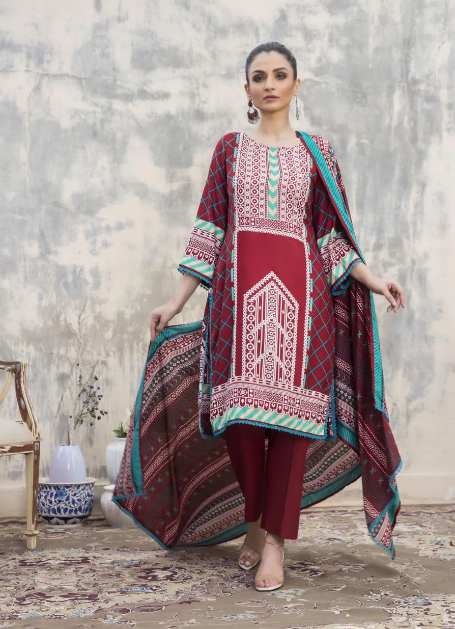 Sahil Winter Printed Linen Collection – DN 4